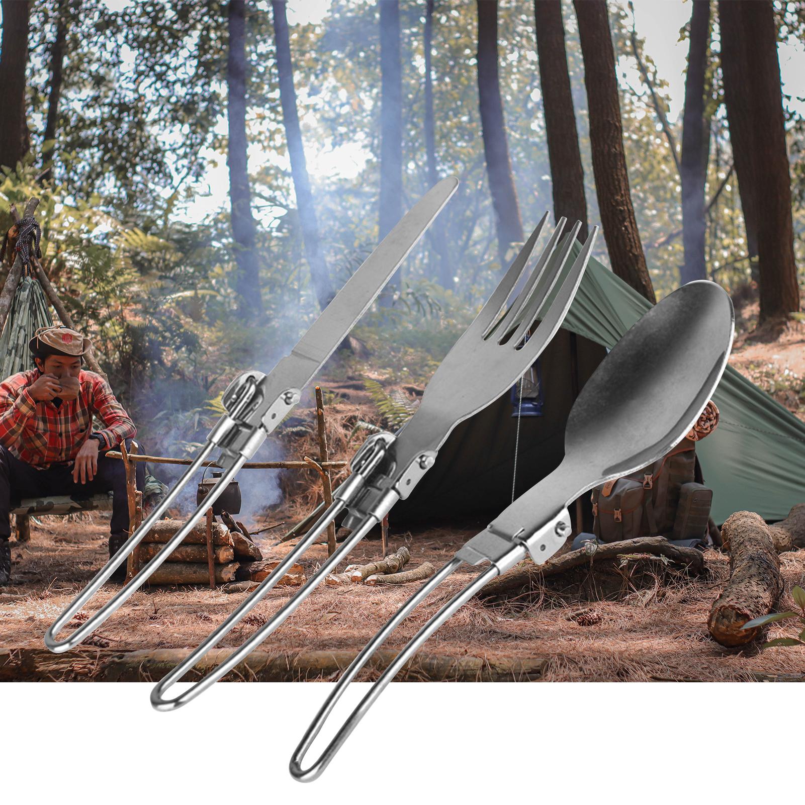 Bộ dao dĩa 3 cái bằng thép không gỉ