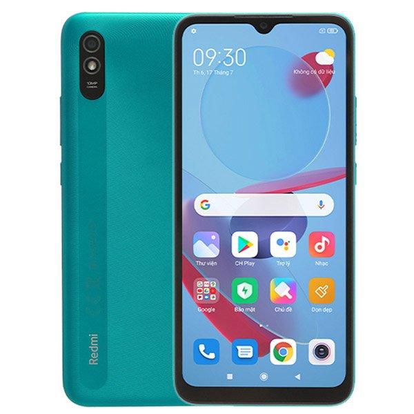 Điện thoại Xiaomi REDMI 9A (2+32) Xanh lá - Hàng chính hãng (chỉ giao HN và một số khu vực)