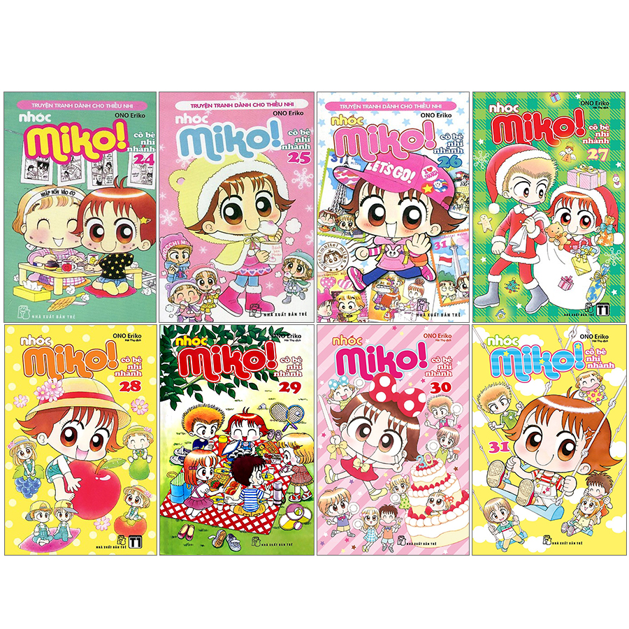 Boxset Nhóc Miko! Cô Bé Nhí Nhảnh (Trọn Bộ 32 Tập)