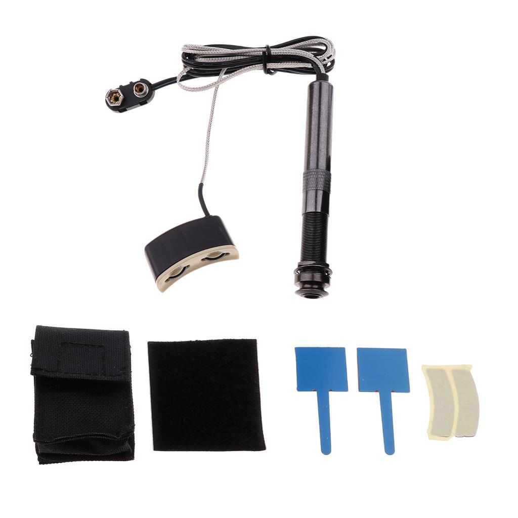 Sound Hole Soundhole Pickup Preamp Pickup for Acoustic Folk Guitar