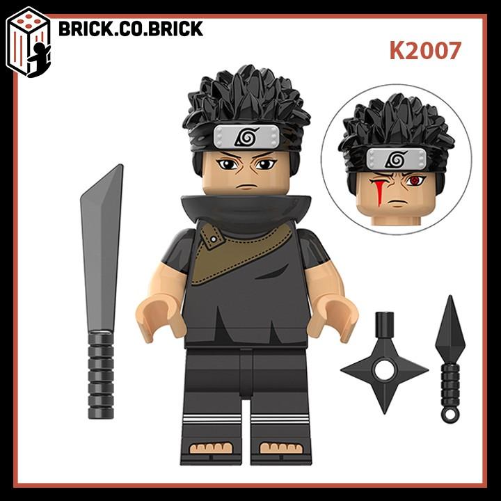 Bộ Lắp ráp Nhân vật Phim Hoạt hình Anime Neji Uchita Shisu Sasuke minifig KDL802