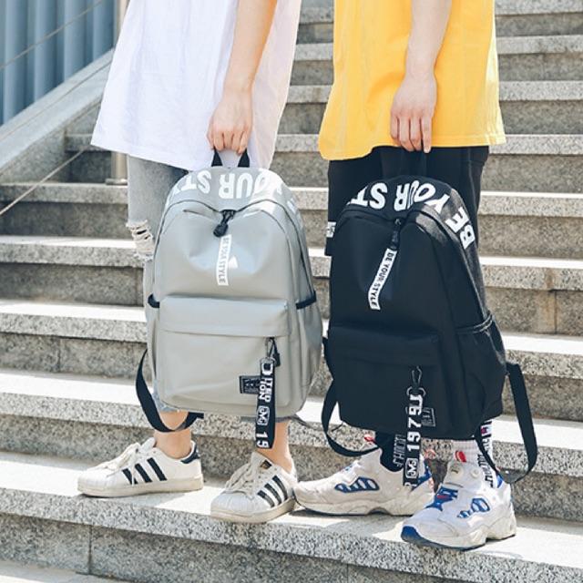 Balo Nam Nữ Học Sinh Hàn Quốc Balo thời trang, Balo vải bố ,Baloteen,Balo đẹp ,Balo đi học ,Balo Nam Be your style- vừaA4