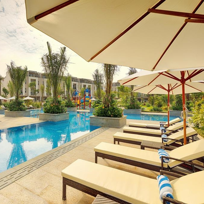 Royal Lotus Resort 4* Hạ Long - Gói 02 Bữa Ăn, Hồ Bơi Ngoài Trời, Hồ Bơi Trong Nhà, Bãi Biển Riêng, Không Gian Xanh