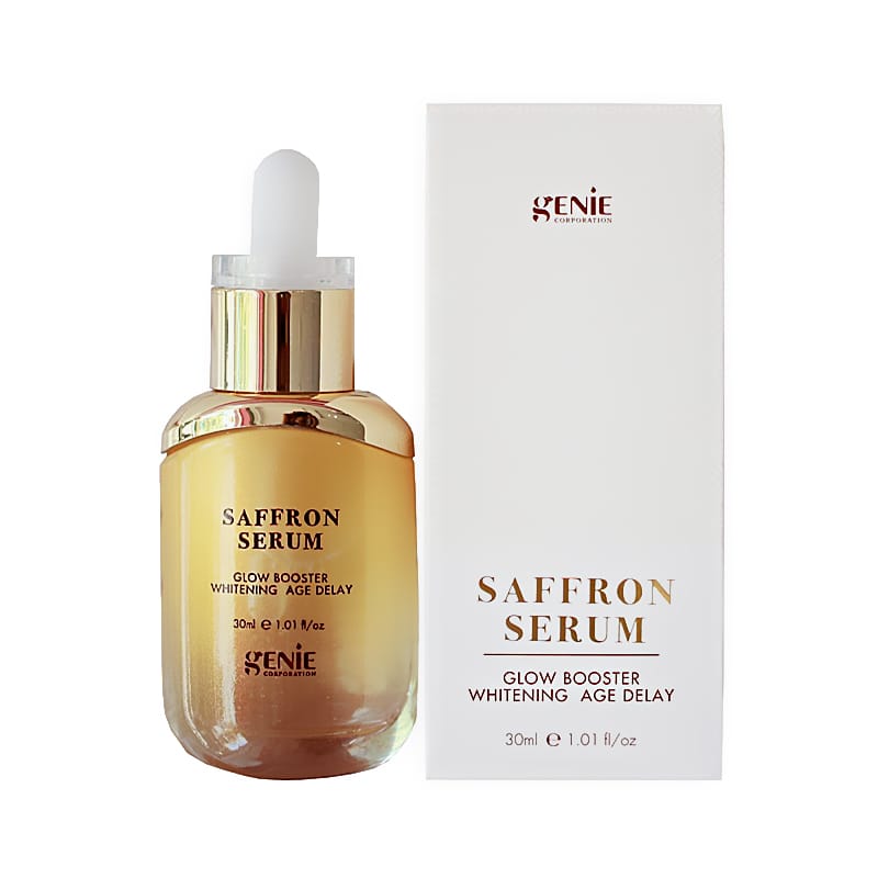 Serum Mờ Nám Tàn Nhang Giúp da căng bóng sáng mịn Nhụy Hoa Nghệ Tây Serum Saffron Genie 30ml