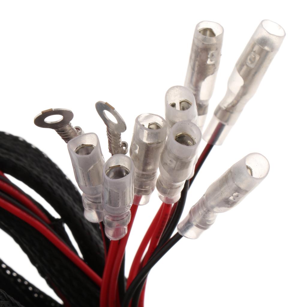 Angel Eyes Halo Rings LED or CCFL Wiring Harness Kit with  Fade-Off