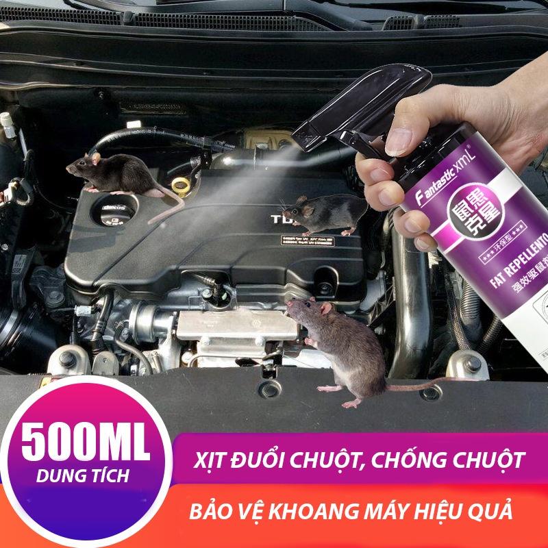 Bình Xịt Đuổi Chuột Côn Trùng cho khoang máy ô tô chuyên dụng FantasticXmL