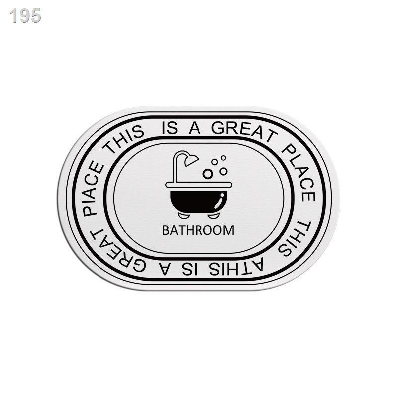 Bắc Âu tấm lót tảo cát thấm hút và làm khô nhanh phòng tắm nhà vệ sinh thảm cửa sàn chống trượt