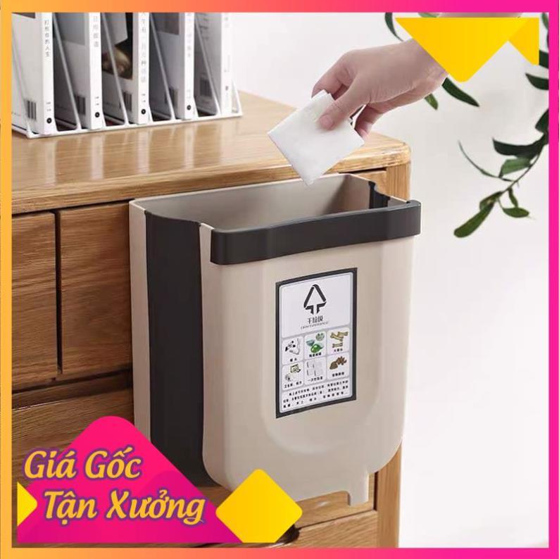 Thùng Rác Thông Minh Treo Cửa Bếp, Cửa Tủ Gấp Gọn 20x12x23cm TP'S