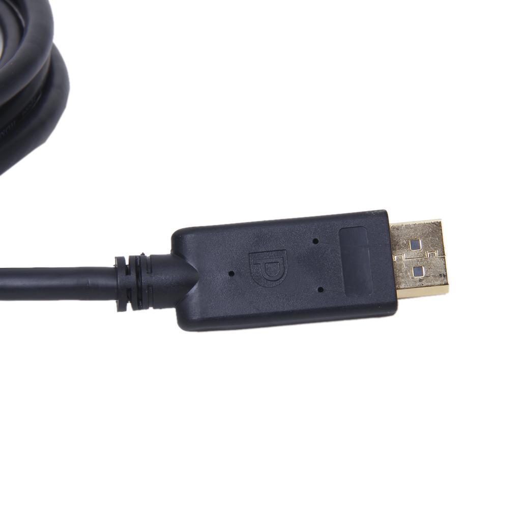 6ft Display Port to HDMI Male Cable For PC HDTV - Black