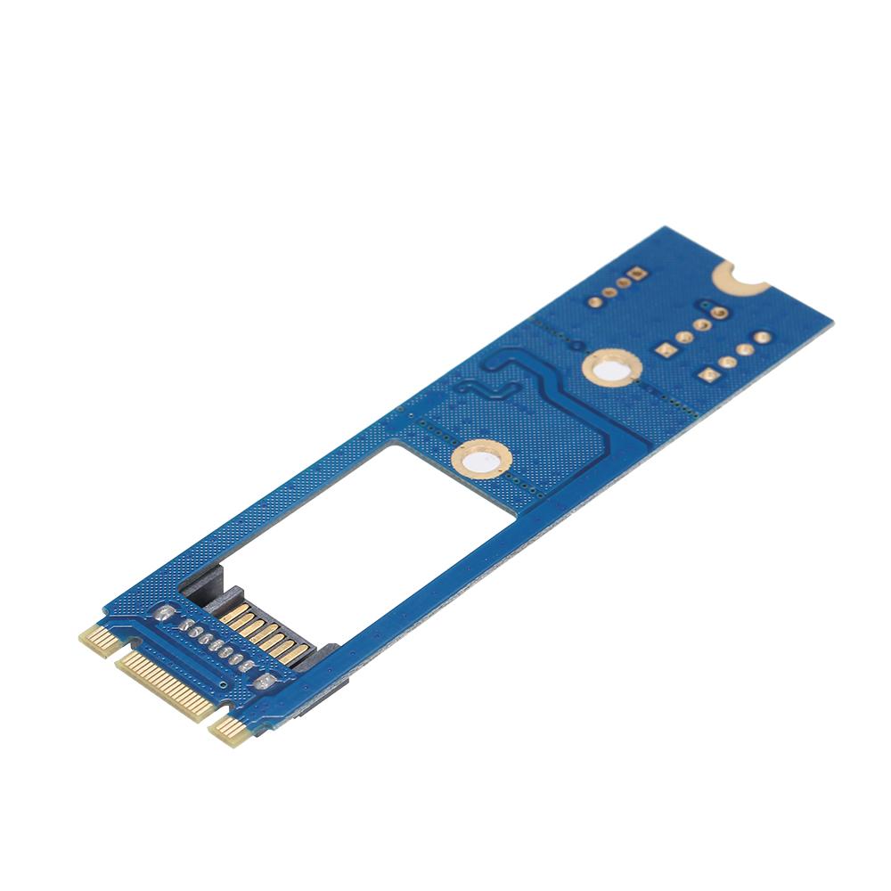 M.2 NGFF SATA to 7Pin NGFF SATAIII Connector HDD SDD Converter Card Adapter
