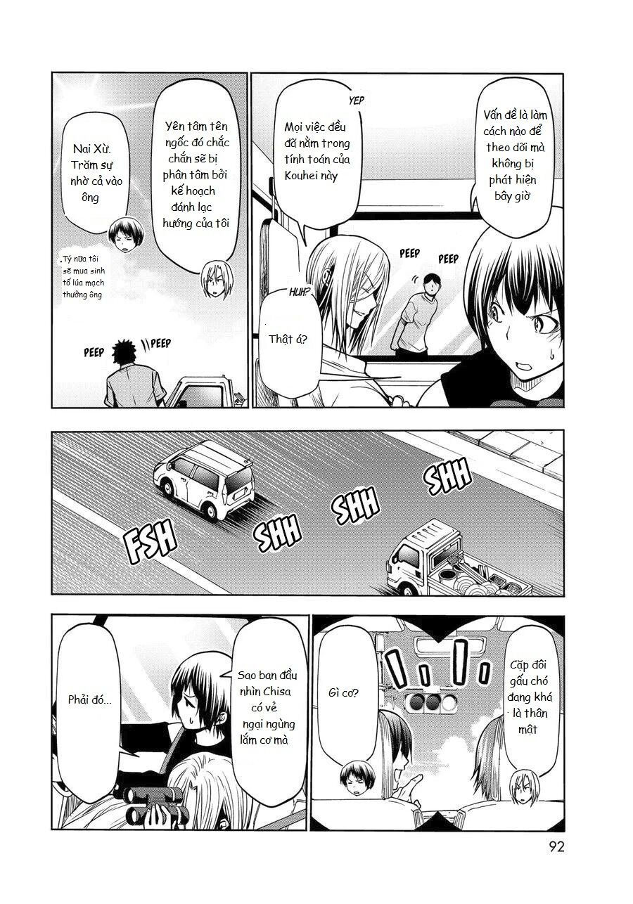 cô gái thích lặn - grand blue chapter 64 6