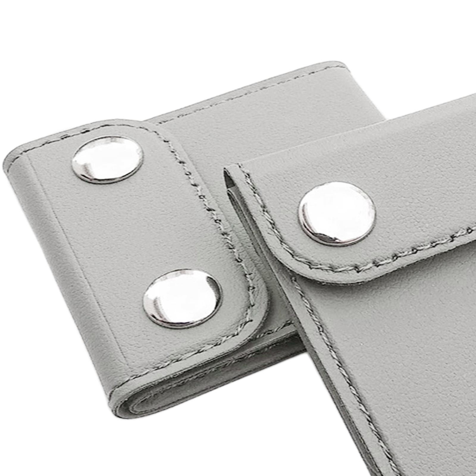 2x2Pcs Car Seatbelt Adjuster for Kids Adults gray snap button