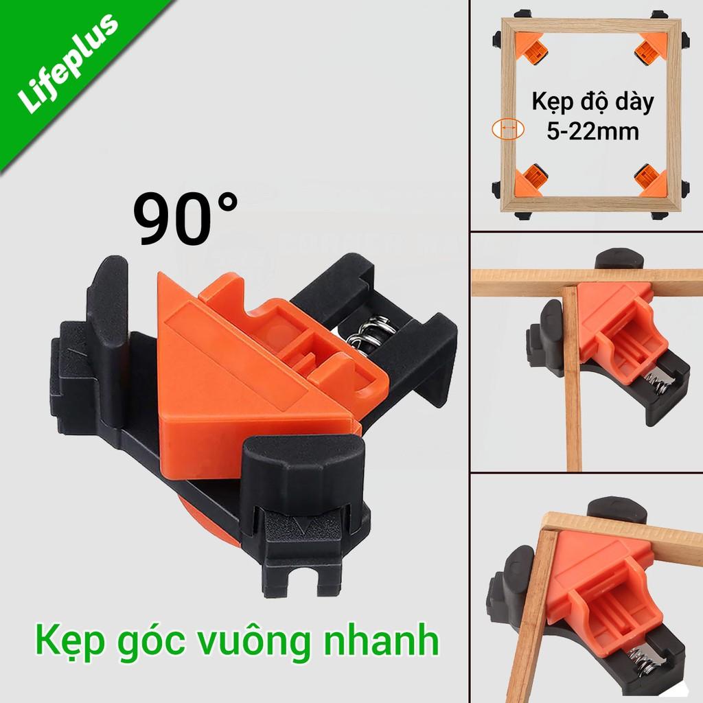 Bộ 4 ê tô góc vuông - kẹp góc vuông nhanh
