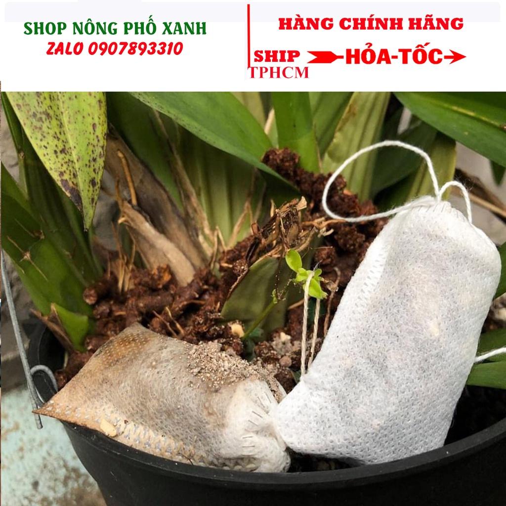 100 Túi Lọc Trà, Đựng Phân Tan Chậm Bón Gốc 4 Size 5x7cm 6x8cm 7x9cm 8x10cm