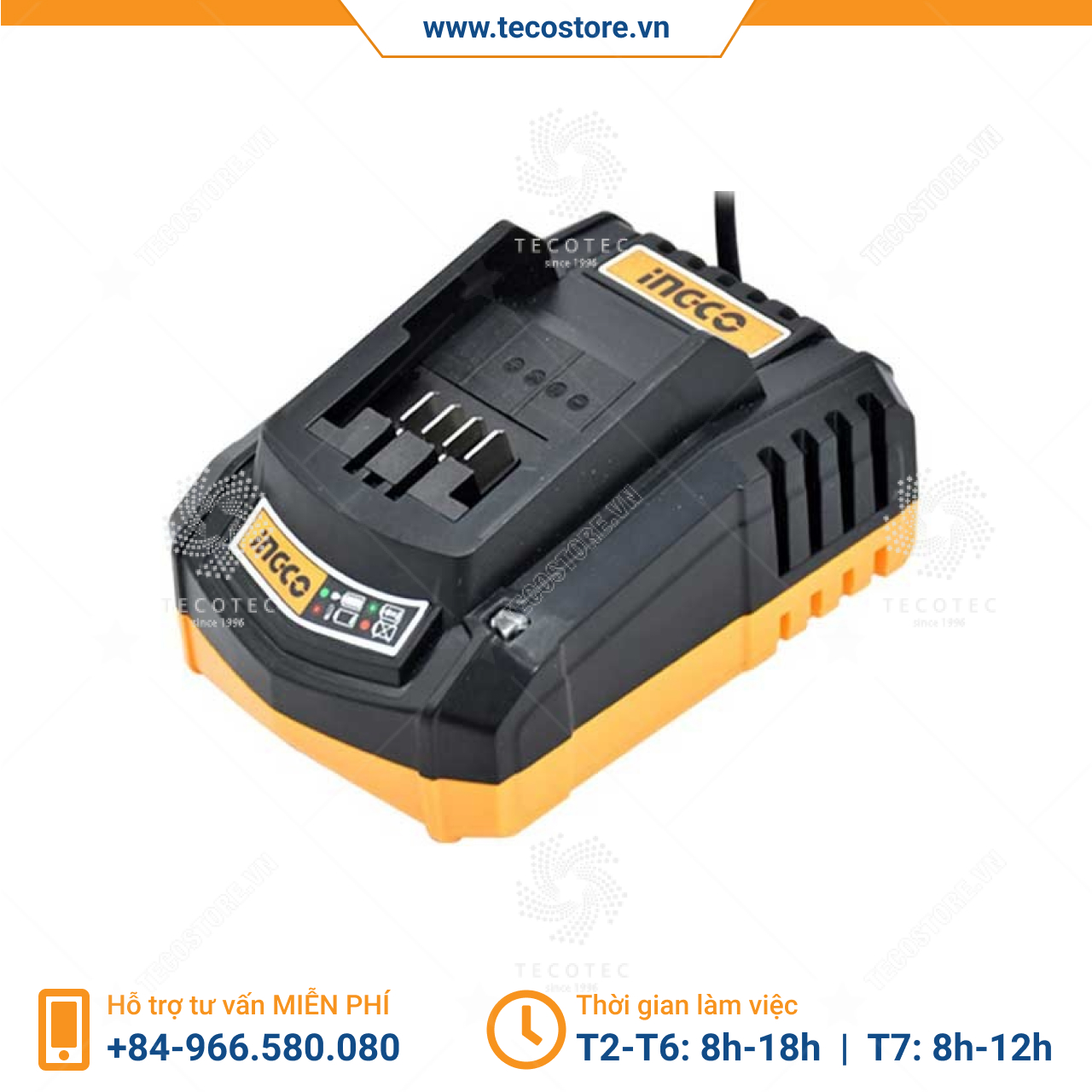 Đế sạc 20V INGCO FCLI2001