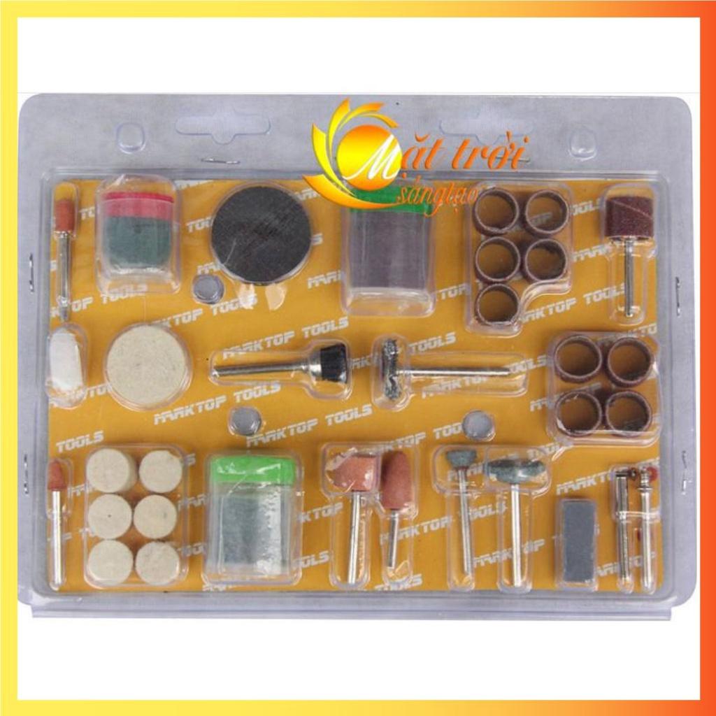 Bộ phụ kiện máy khoan, mài, khắc đa năng 105 chi tiết