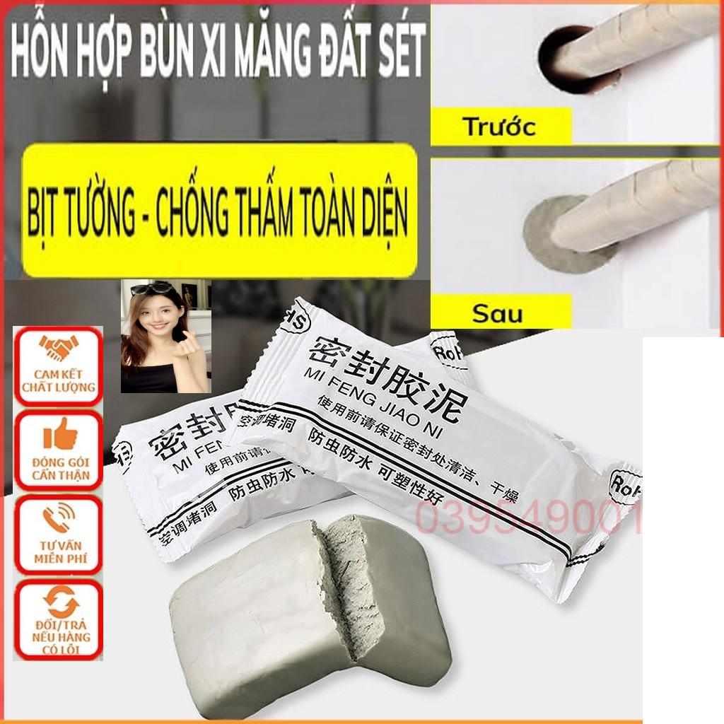 Keo đất sét bịt kín lỗ tường sửa chữa vết nứt ống nối máy lạnh