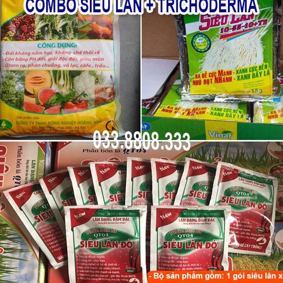 COMBO SẢN PHẨM KÍCH THÍCH PHÁT TRIỂN CHO CÂY