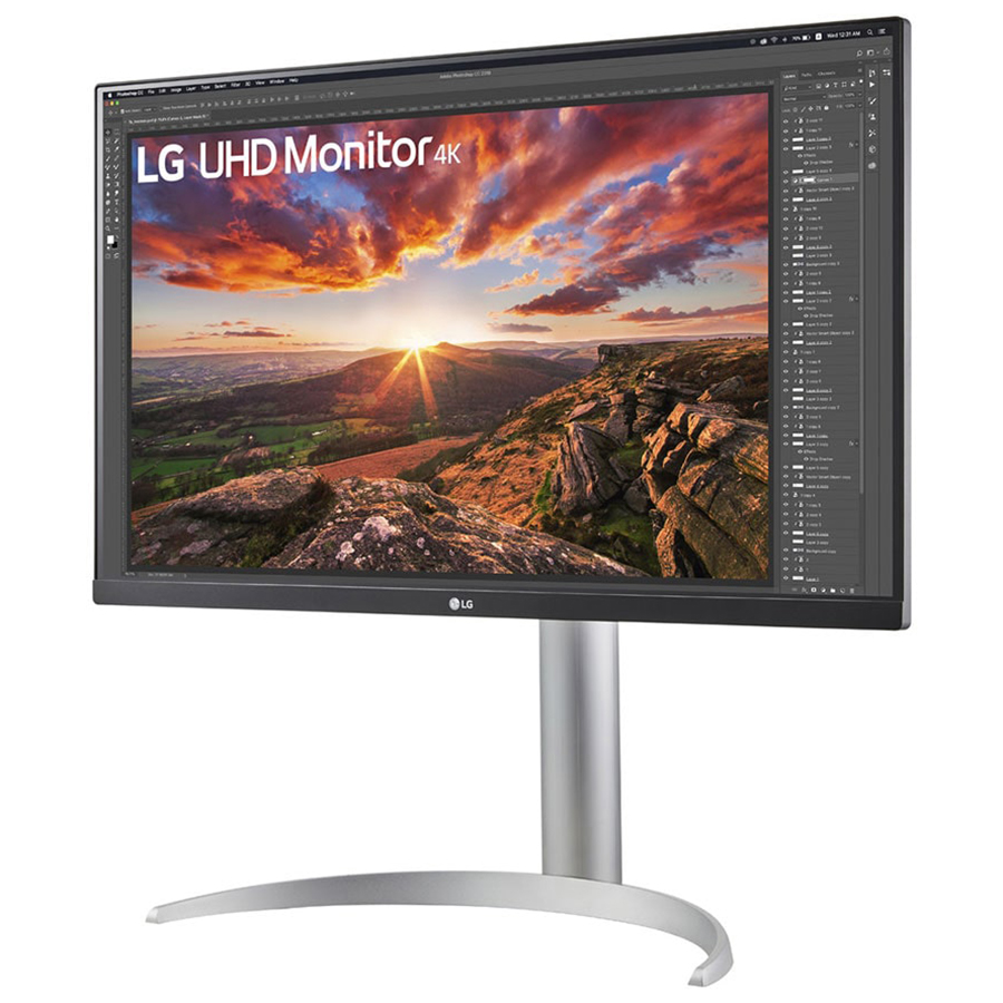 Màn hình LG 27'' UHD 4K IPS với VESA DisplayHDR 400, USB Type-C, 27UP850N-W - Hàng Chính Hãng