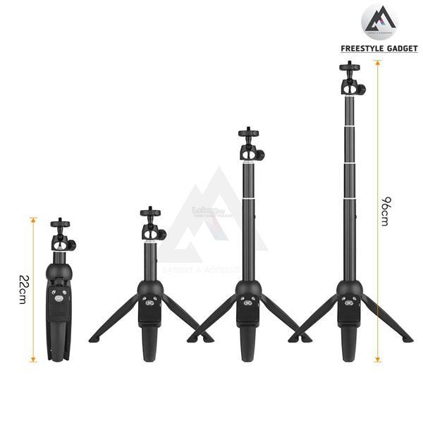 Gậy Chụp Hình Kiêm Tripod Đa Năng 3 Trong có kèm remot