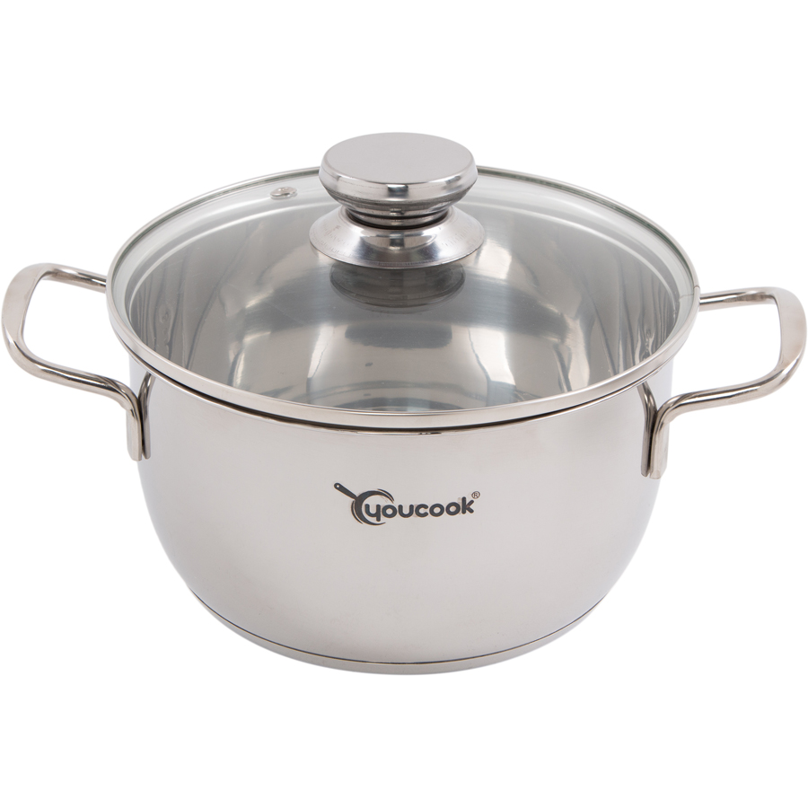 Bộ Nồi Inox You Cook 3 Đáy Thân Côn  18-20-24cm