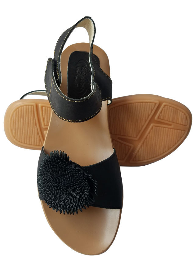Giày Sandal Nữ BIGGBEN Da Bò Thật SDN63