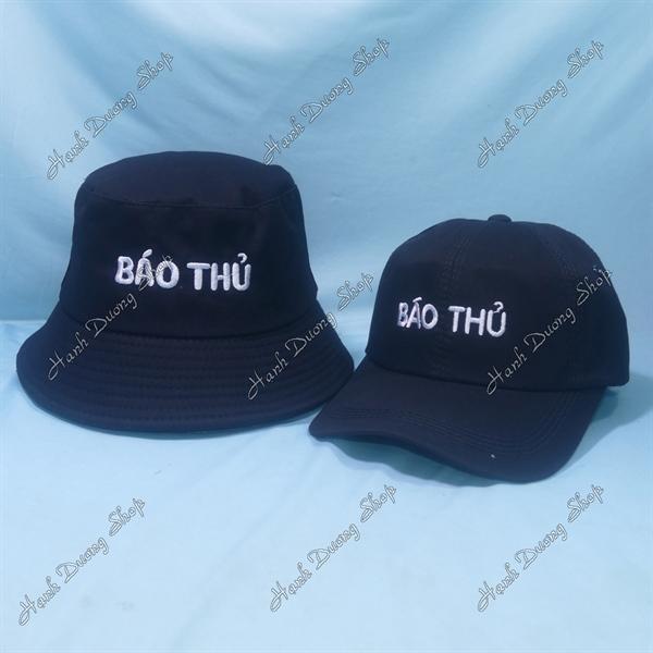 Set Nón Cặp Bucket & Cap Báo Thủ (BAT01); (KBD01) - Combo Báo Thủ