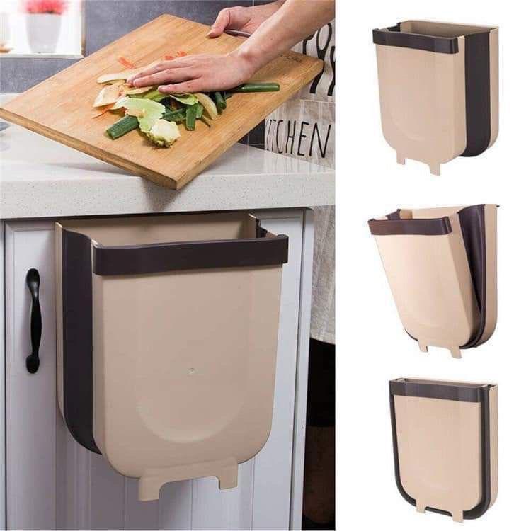 Thùng Rác Gấp Gọn Treo Cạnh Tủ LOẠI LỚN