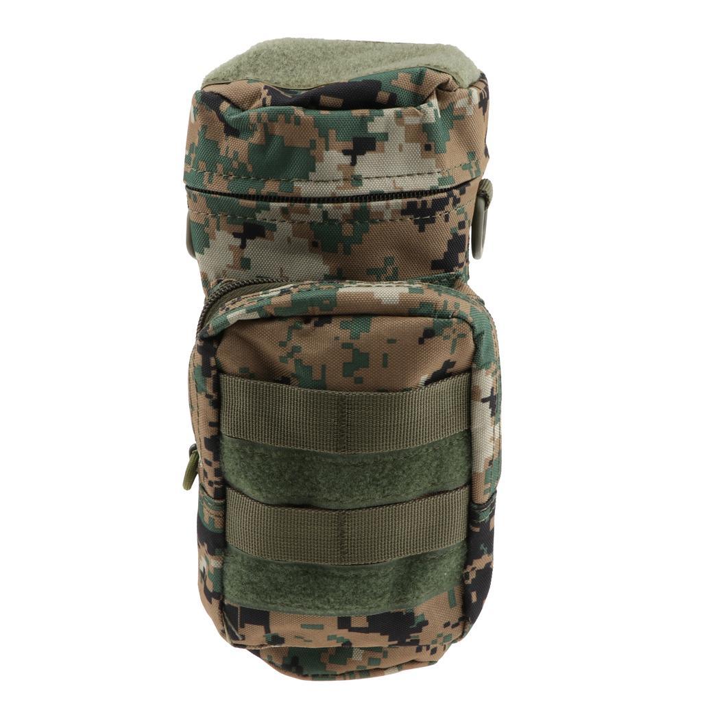 Nylon Outdoor Molle Water Bottle Pouch Holder Carrier Bag