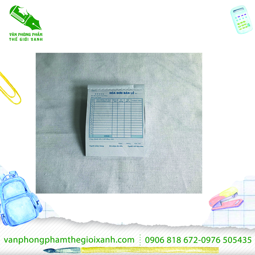 HOÀ ĐƠN 1 LIÊN RẺ 45 TỜ 13x19