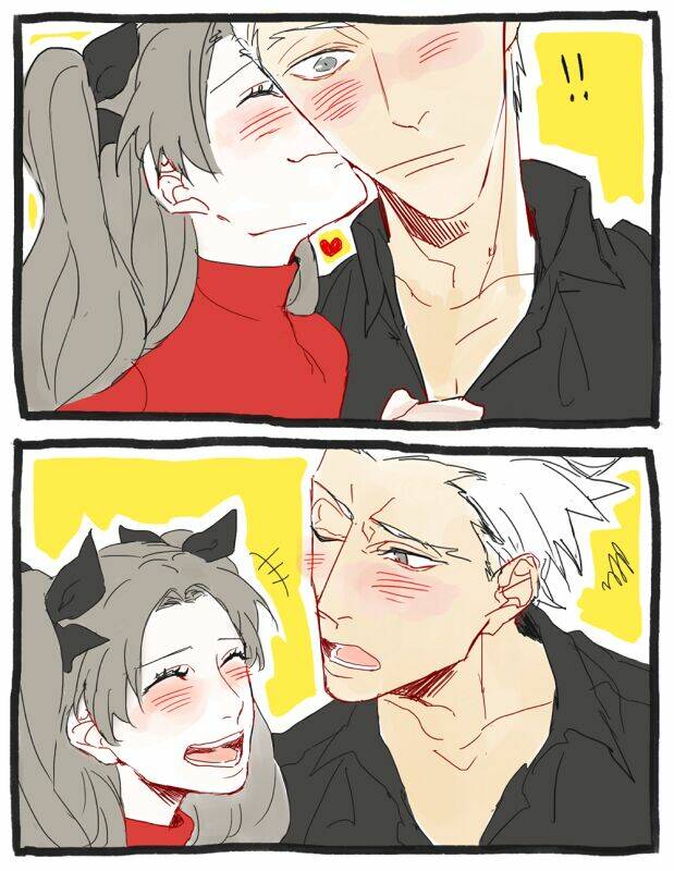 chén thánh: đêm định mệnh - doujinshi archer x rin chapter 11 2