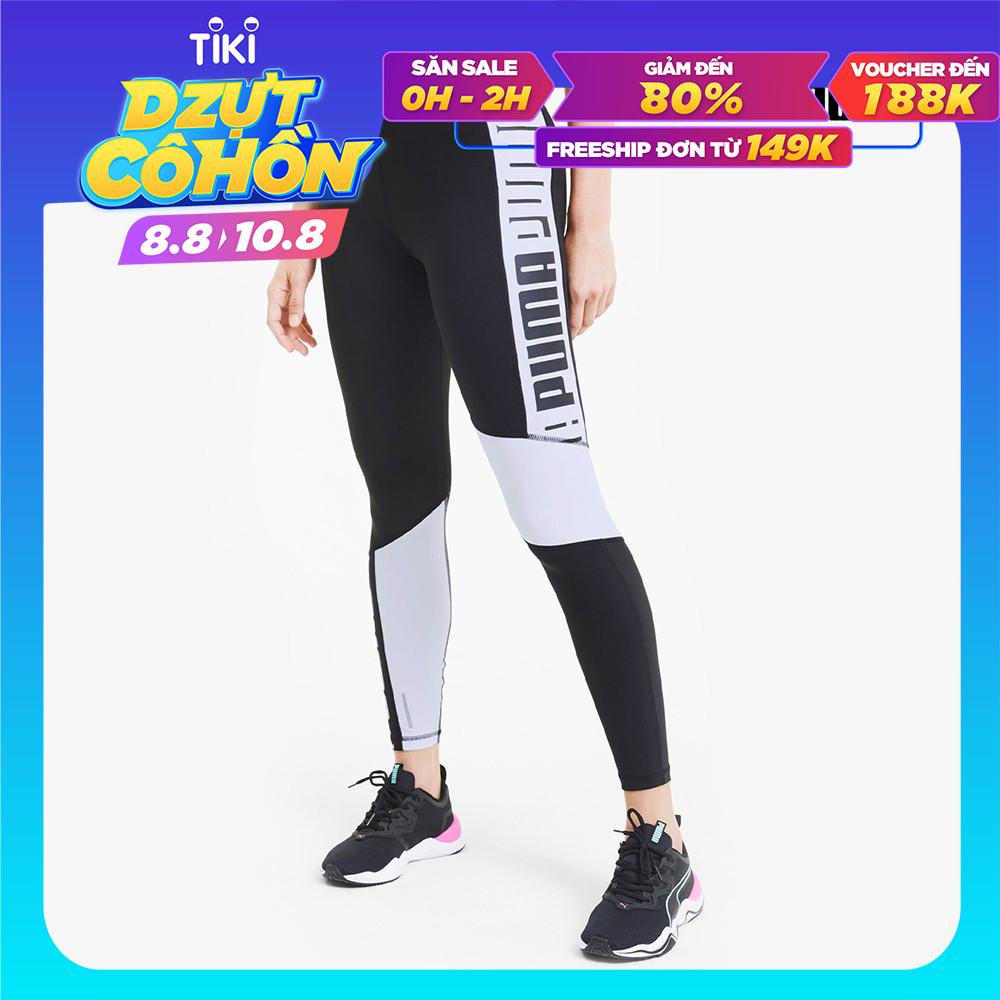 PUMA - Quần legging thể thao nữ Logo High Waist 7/8 519492