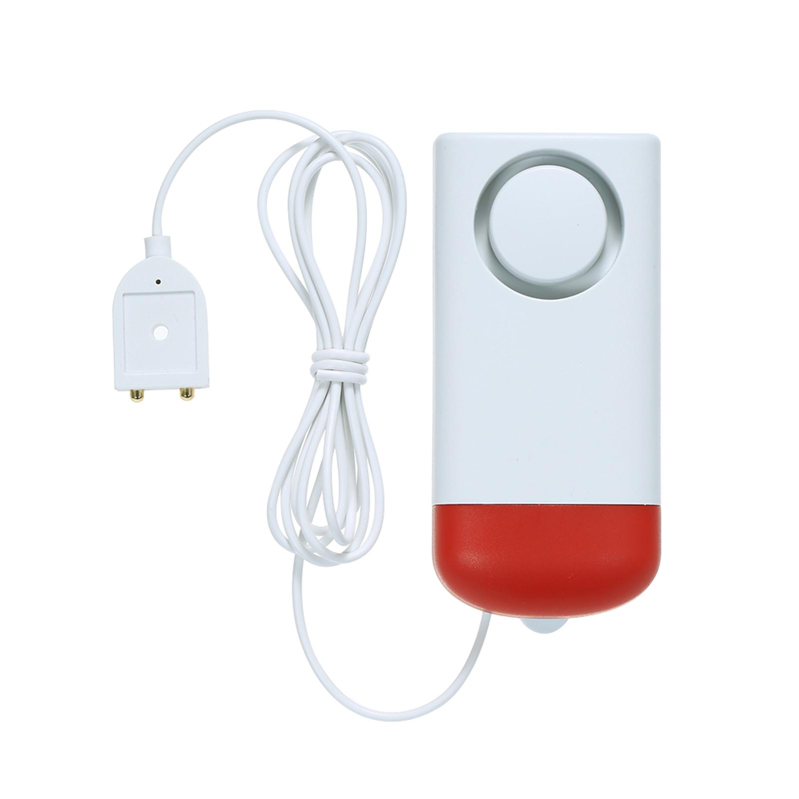 WiFi Smart Water Leakage Sensor Standalone Water Leaks Intrusion Detector Alert Water Level Overflow Alarm Tuya Smart/Smart Life APP Remote Control for Home House Security