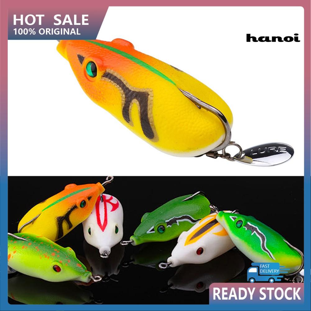 Mồi Câu Cá Giả Hình Ếch 6cm 13g