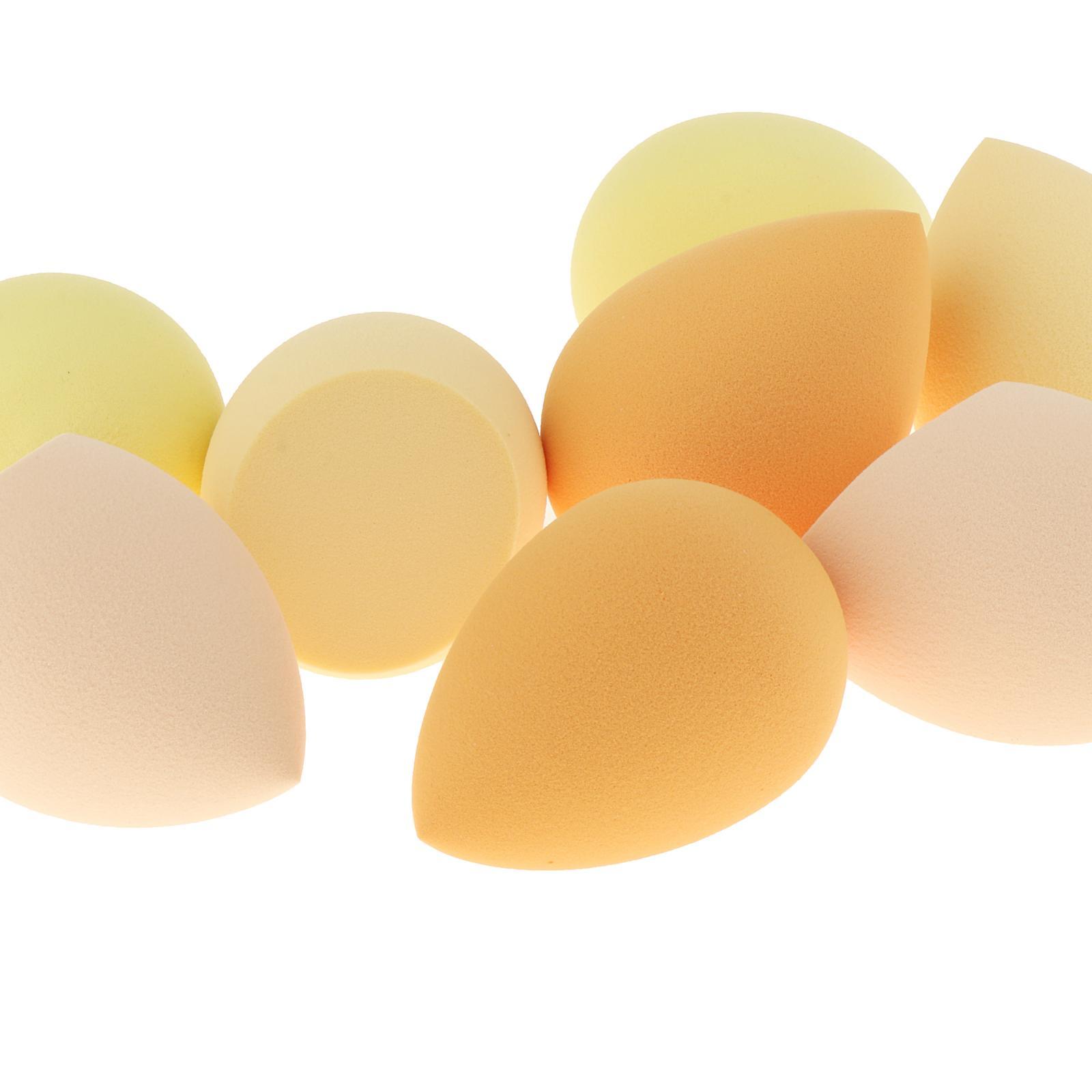 8x Makeup Sponge Set Foundation Concealer Powder Cosmtics Puff Latex-Free for all kinds of cosmetics, foundation, BB cream