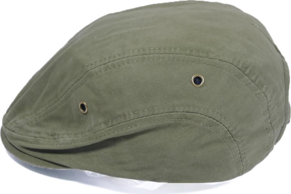 Nón beret nam thiết kế mỏ vịt dành cho người trung niên, không thêu họa tiết, dễ dàng tăng giảm size như ý - Rêu đậm