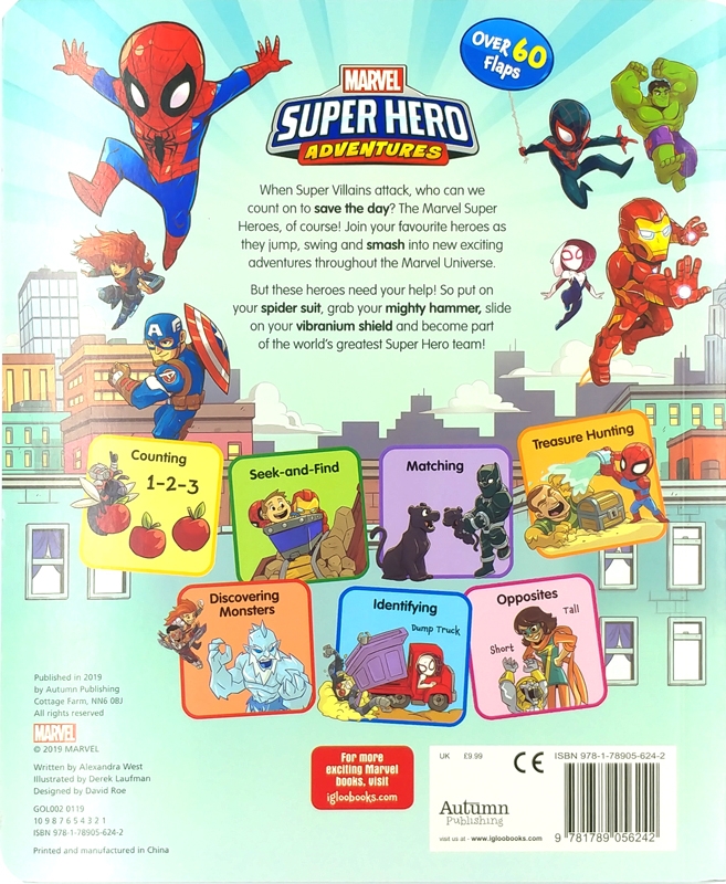 Marvel - Super Hero Adventures: Save the Day! (Lift the Flaps Marvel)