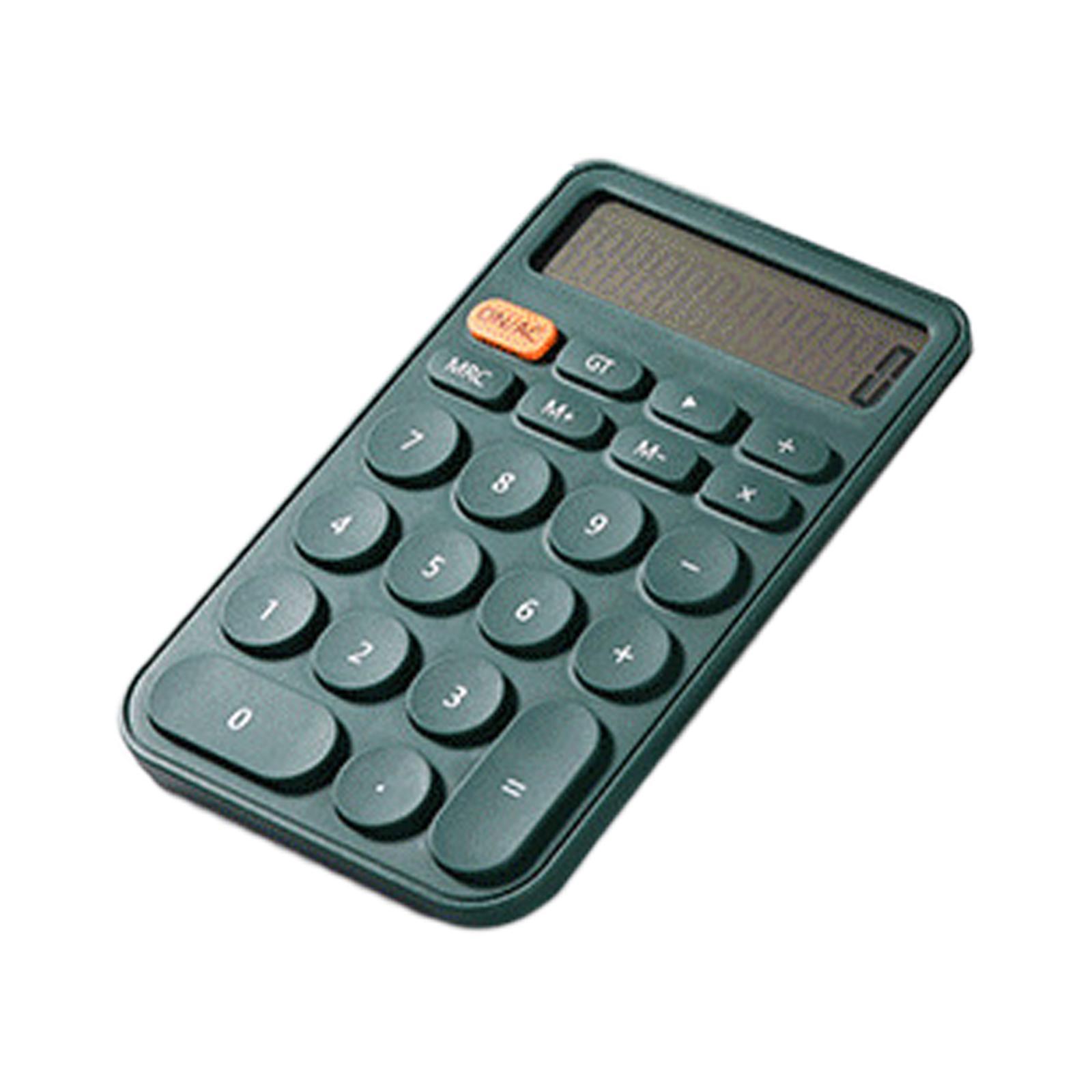 Mini Calculator Muti-Colors School Stationery for Office Students white