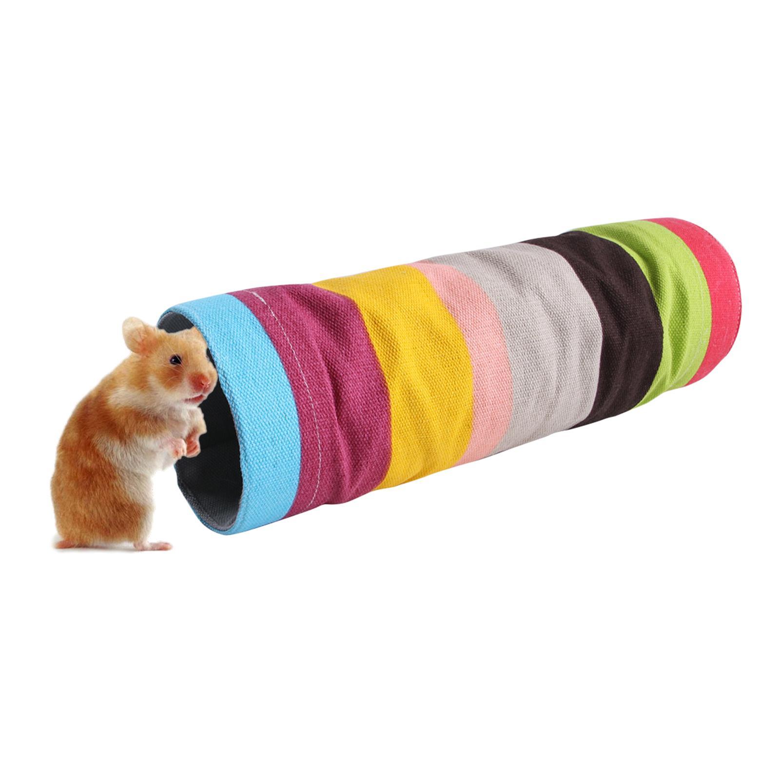 Hamster Tunnel Tubes Cage Toys For Small Animals Hamster Guinea