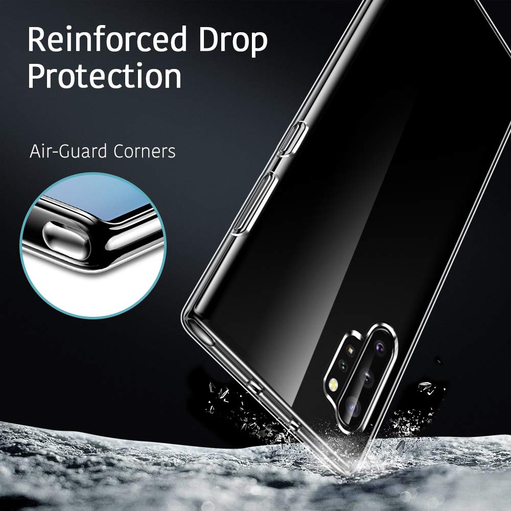 Ốp lưng dẻo silicon cho Samsung Galaxy Note 10 Plus hiệu Ultra Thin (siêu mỏng 0.6mm, chống trầy, chống bụi) - Hàng nhập khẩu