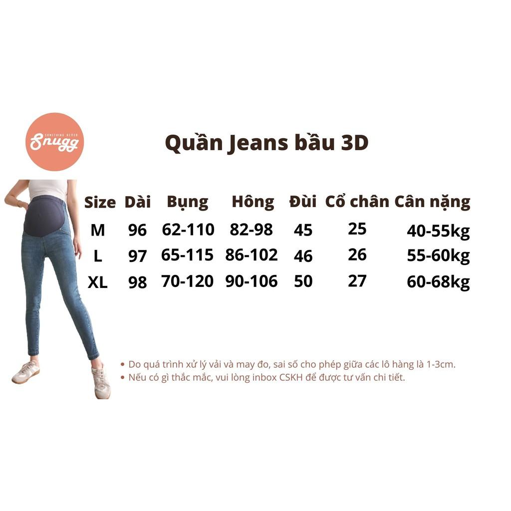 Quần bầu skinny jeans xanh mềm mỏng, quần bầu hè thoải mái 2021