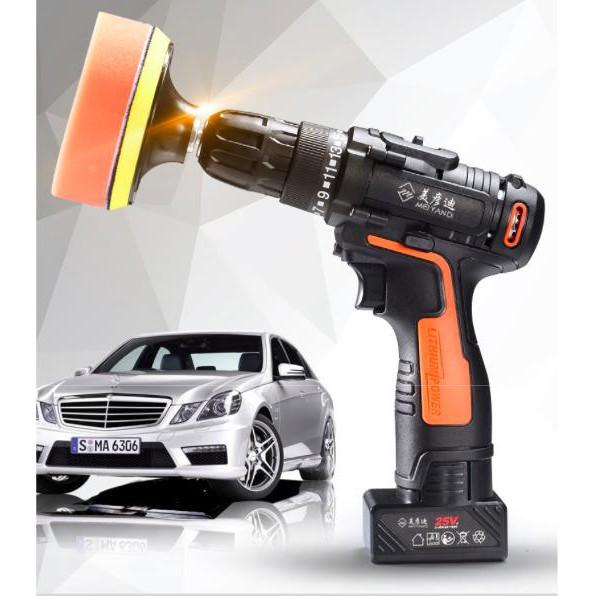 Máy đánh bóng khoan tường không dây 25v Đa Năng CAR POLISHER