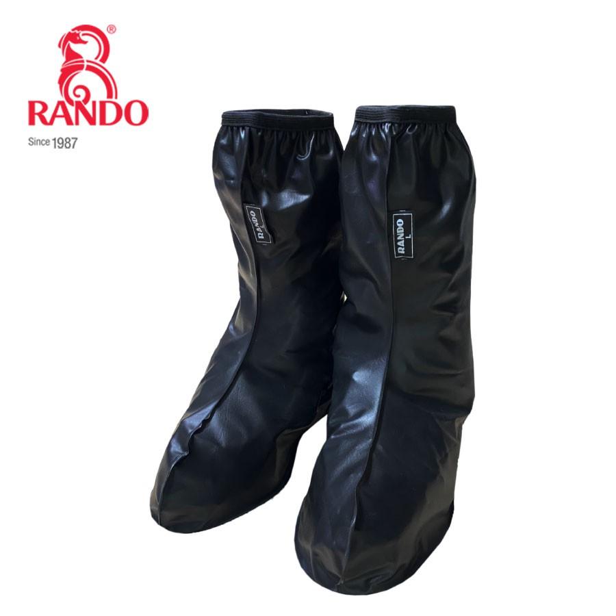 Giày Boots Che Mưa Chống Nước Bền Bỉ, RANDO Chính Hãng, Bọc Bảo Vệ Giày Dành Cho Nam Nữ