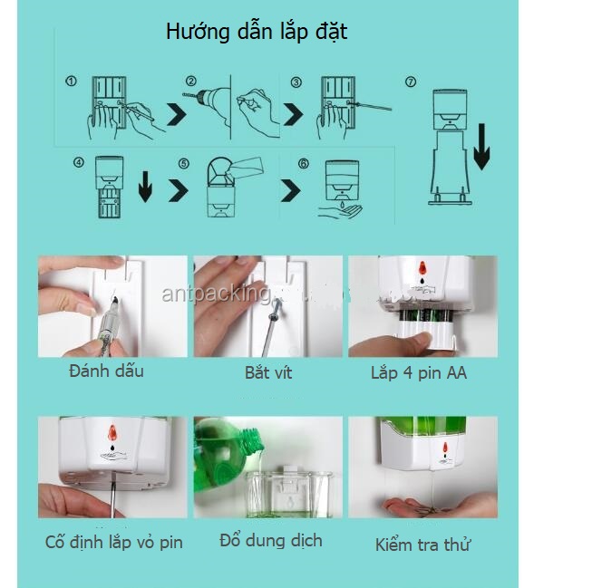 Máy rửa tay tự động