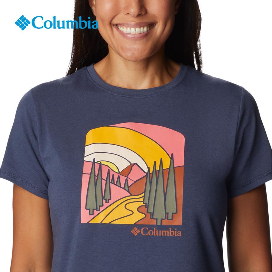 Áo thun tay ngắn thể thao nữ Columbia Sun Trek Graphic Tee Ii - 1998132468