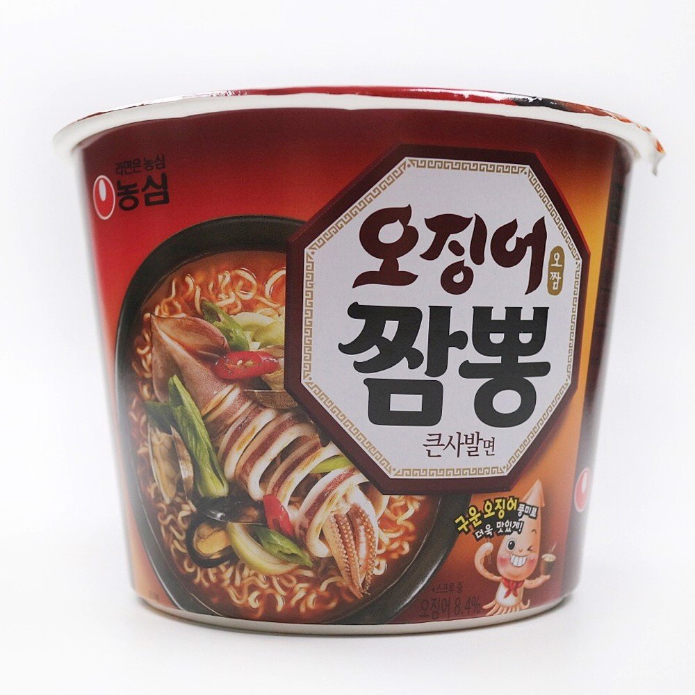 Mì Mực Hải Sản CHAMPONG NongShim Bát Lớn 112G