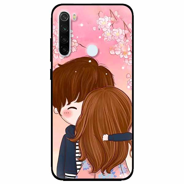 Ốp lưng dành cho Xiaomi Redmi Note 8 mẫu Cặp Đôi Hôn Nhau