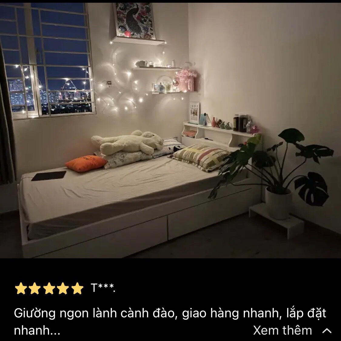 Giường Ngủ Cao Cấp Gỗ Công Nghiệp GN-09T