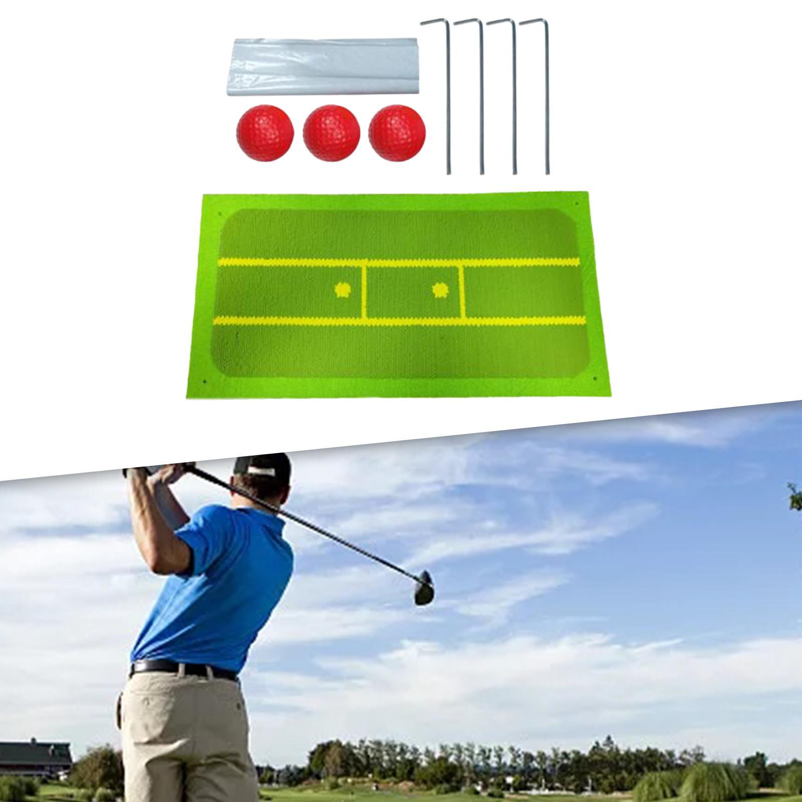 Golf Hitting Mat Golf Training Mat for Game Outdoor Indoor Men Women