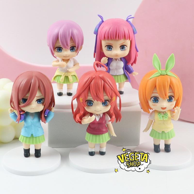 Mô hình Nhà có 5 nàng dâu - Gotoubun no Hanayome - Ichika Nino Miku Yotsuba Itsuki - Nhà có năm nàng dâu - Cao 10~11cm